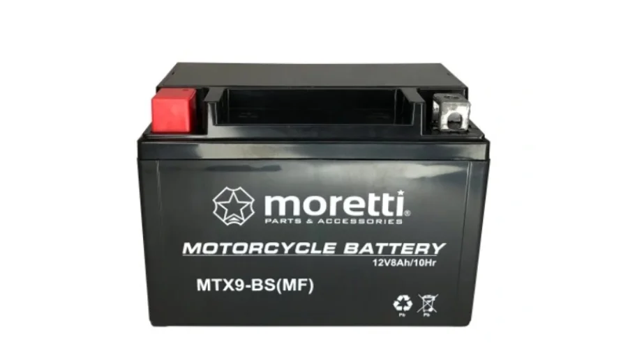 Akumulator żelowy Moretti 12V 8AH MTX9-BS Honda Yamaha